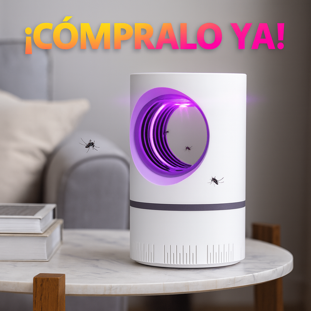 Lámpara Anti Mosquitos UV – Silenciosa y Sin Químicos